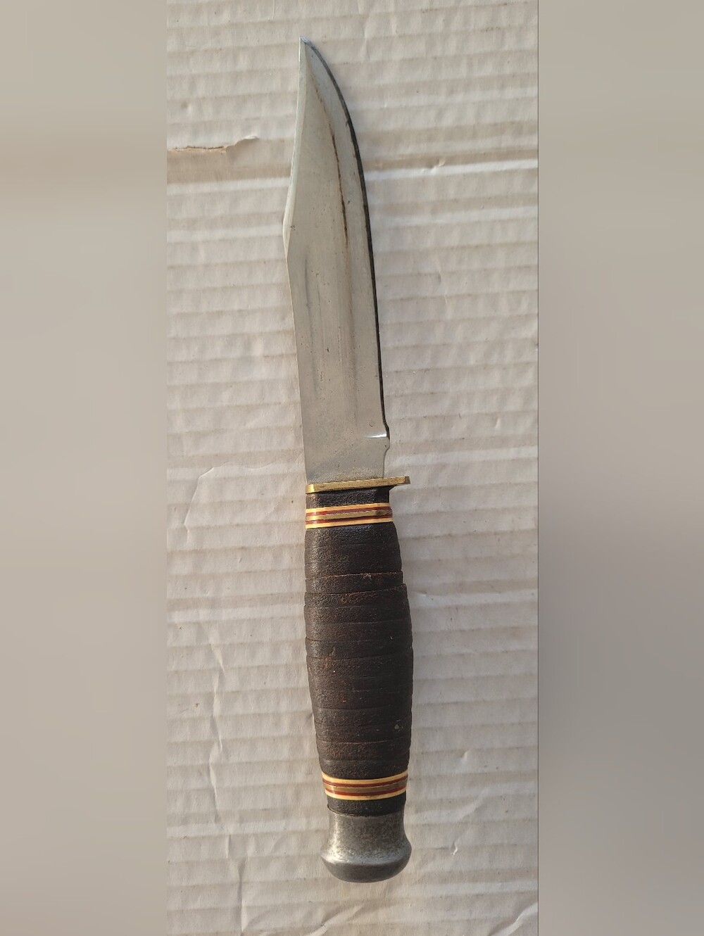 Vintage Fixed-Blade Hunting or Utility Knife